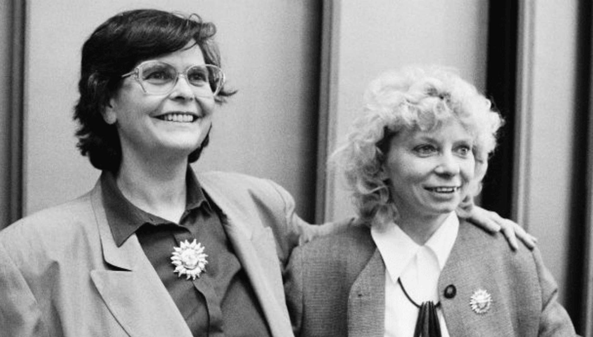 Ruth Dreifuss and Christiane Brunner