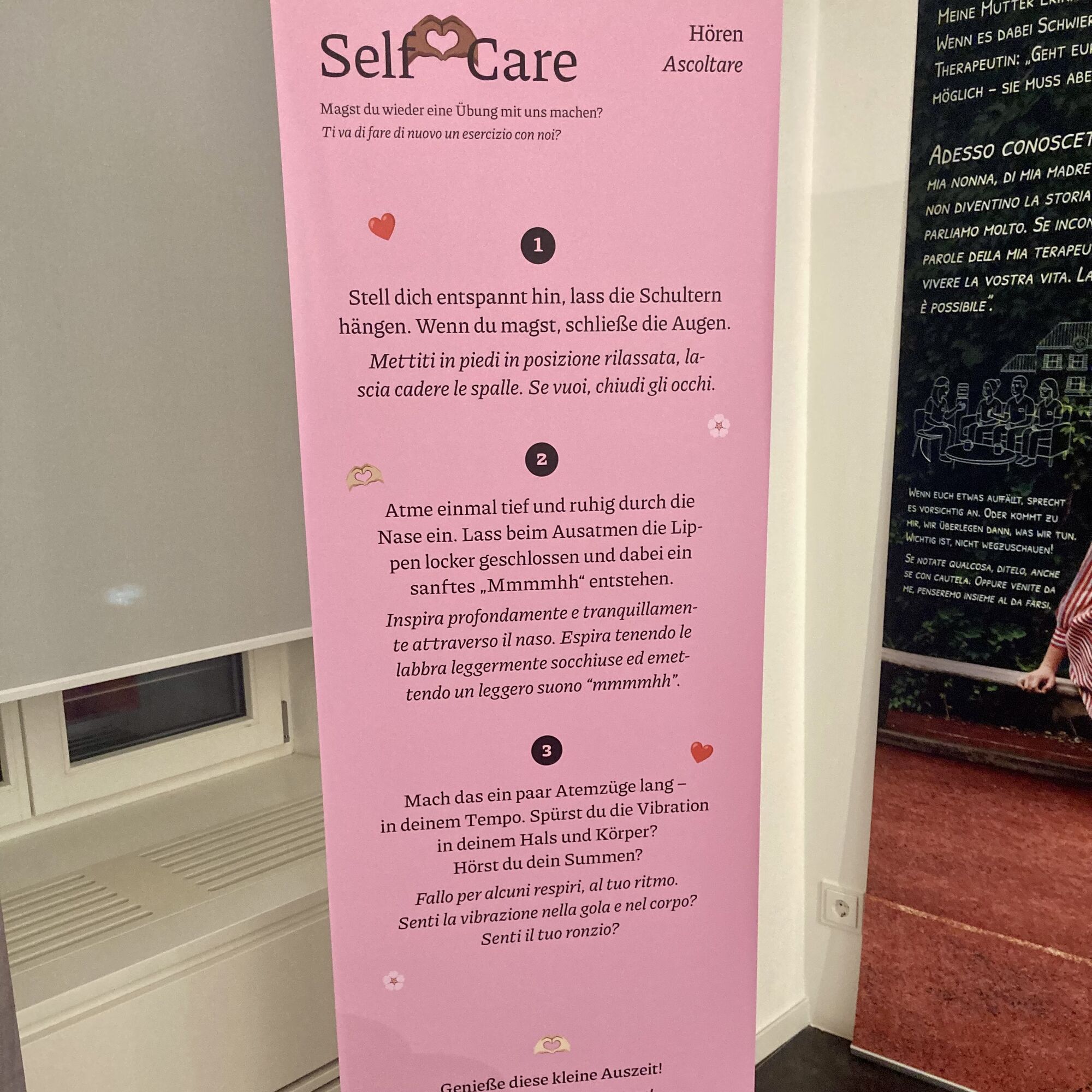 Ein Plakat der Wanderaustellung